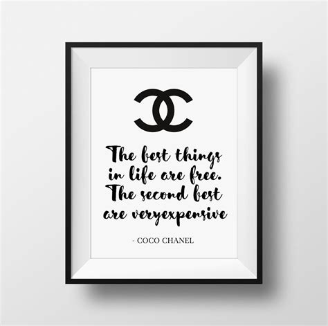 free printable coco chanel quotes